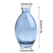 Nordic Glass Flower Vase Decor