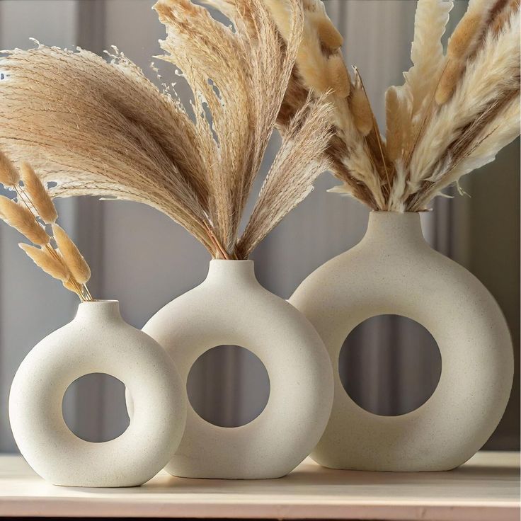 Ceramic Donut Vase