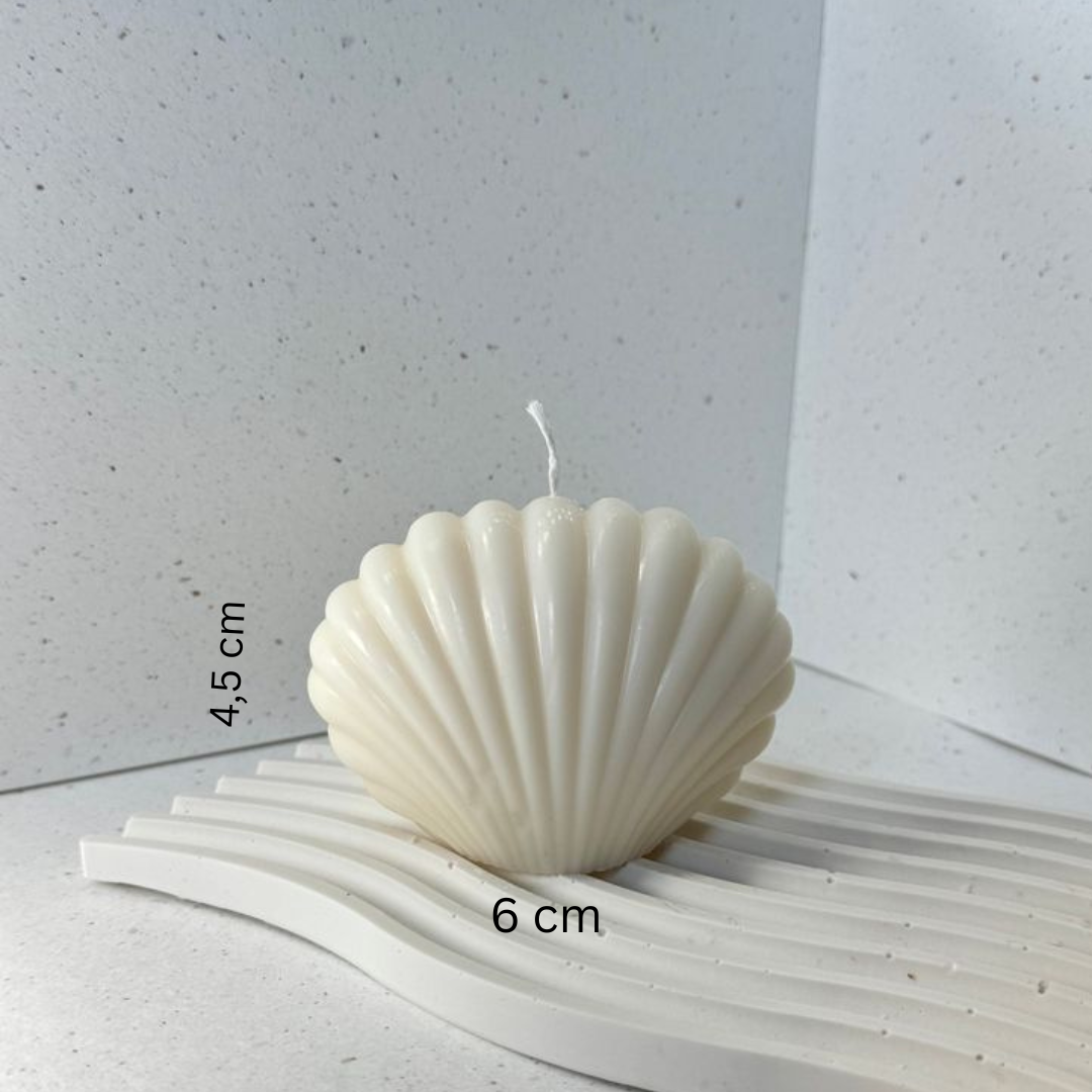 Scented Shell Candle: Versatile Home Decoration & Gift