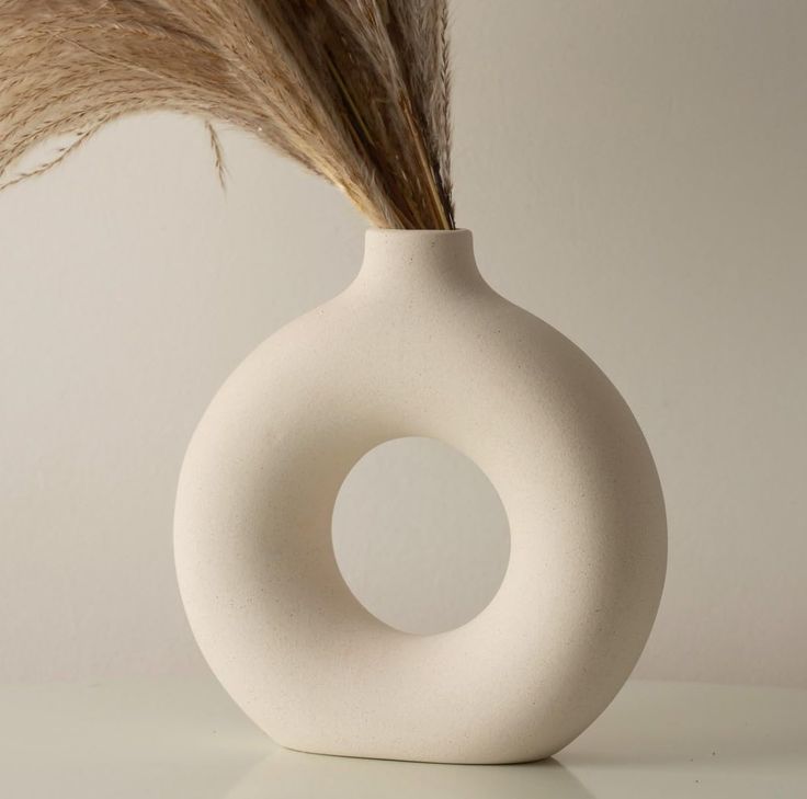 Ceramic Donut Vase