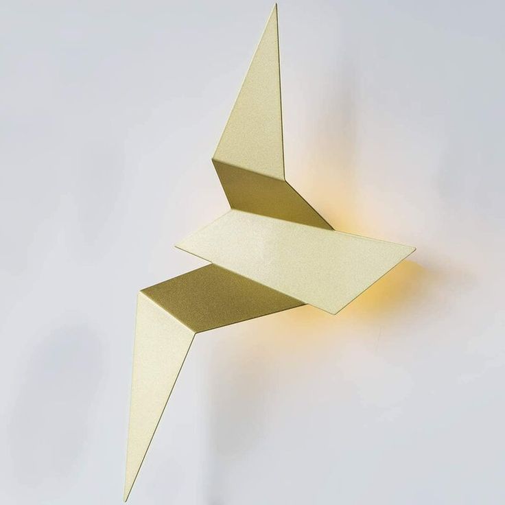 Nordic Iron Bird Wall Lamp for Home Decor