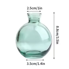 Nordic Glass Flower Vase Decor