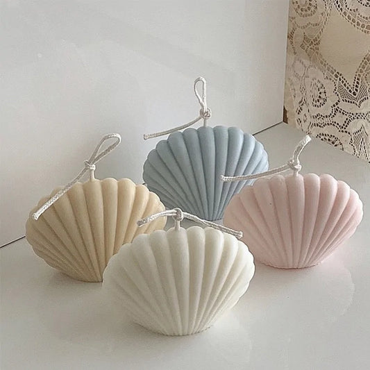 Scented Shell Candle: Versatile Home Decoration & Gift
